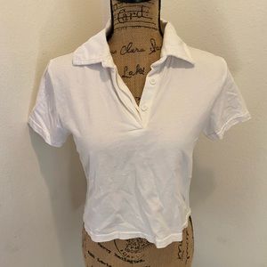 Crop Polo by Brandy